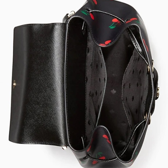 Kate Spade lizzie medium flap backpack
BLACK MULTI - Picture 4 of 16